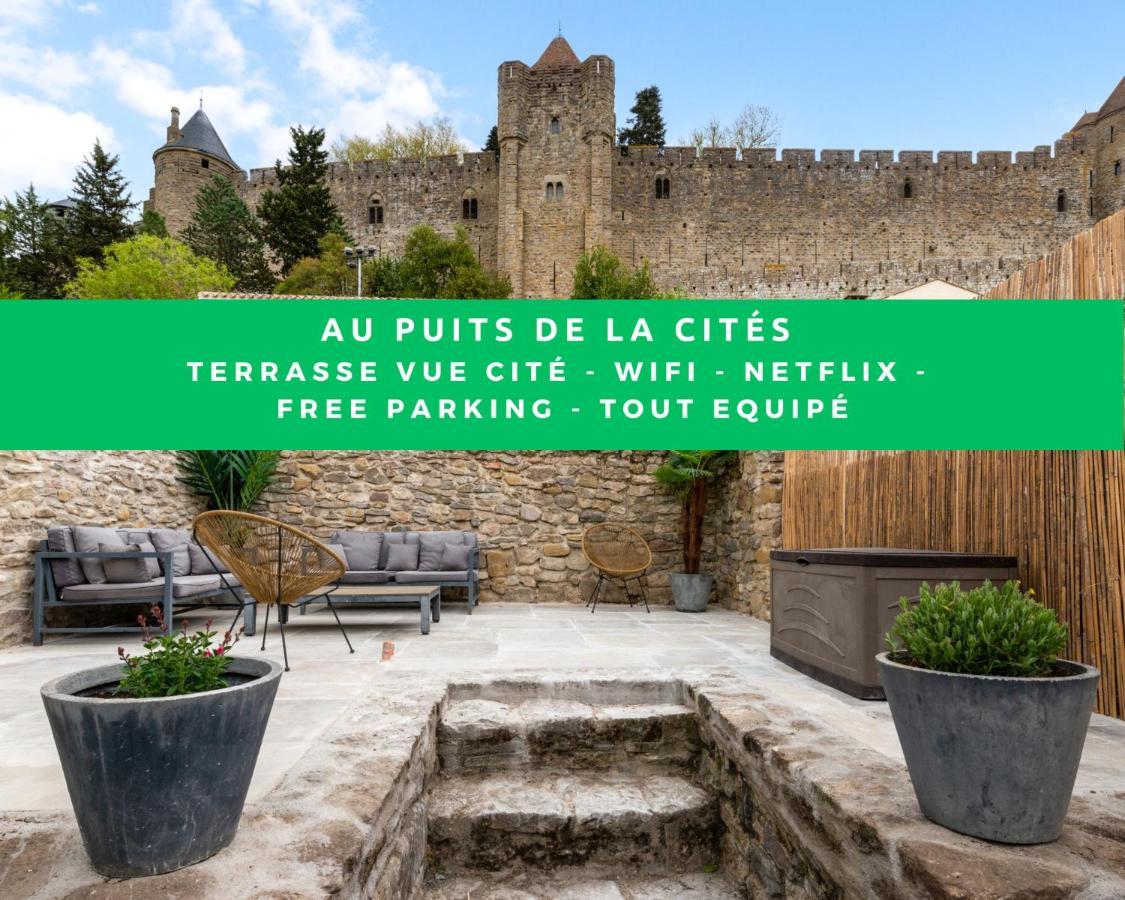 הוילה קרקסון Au Puits De La Cite - Terrasse Vue Cite - Wifi מראה חיצוני תמונה